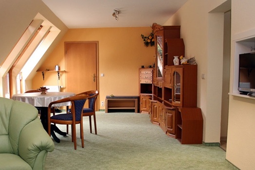 Großer, lichtdurchfluteter Wohnraum